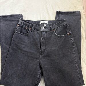 Abercrombie & Fitch 90s straight ultra high rise